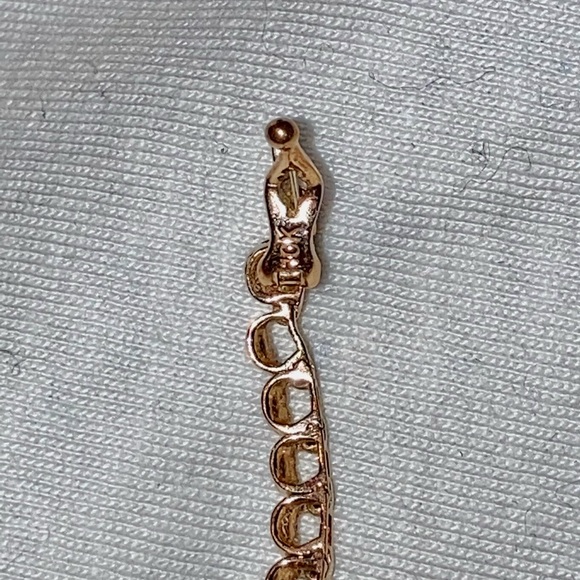 Micheal Kors 10k Rose Gold tennis bracelet - Picture 9 of 10